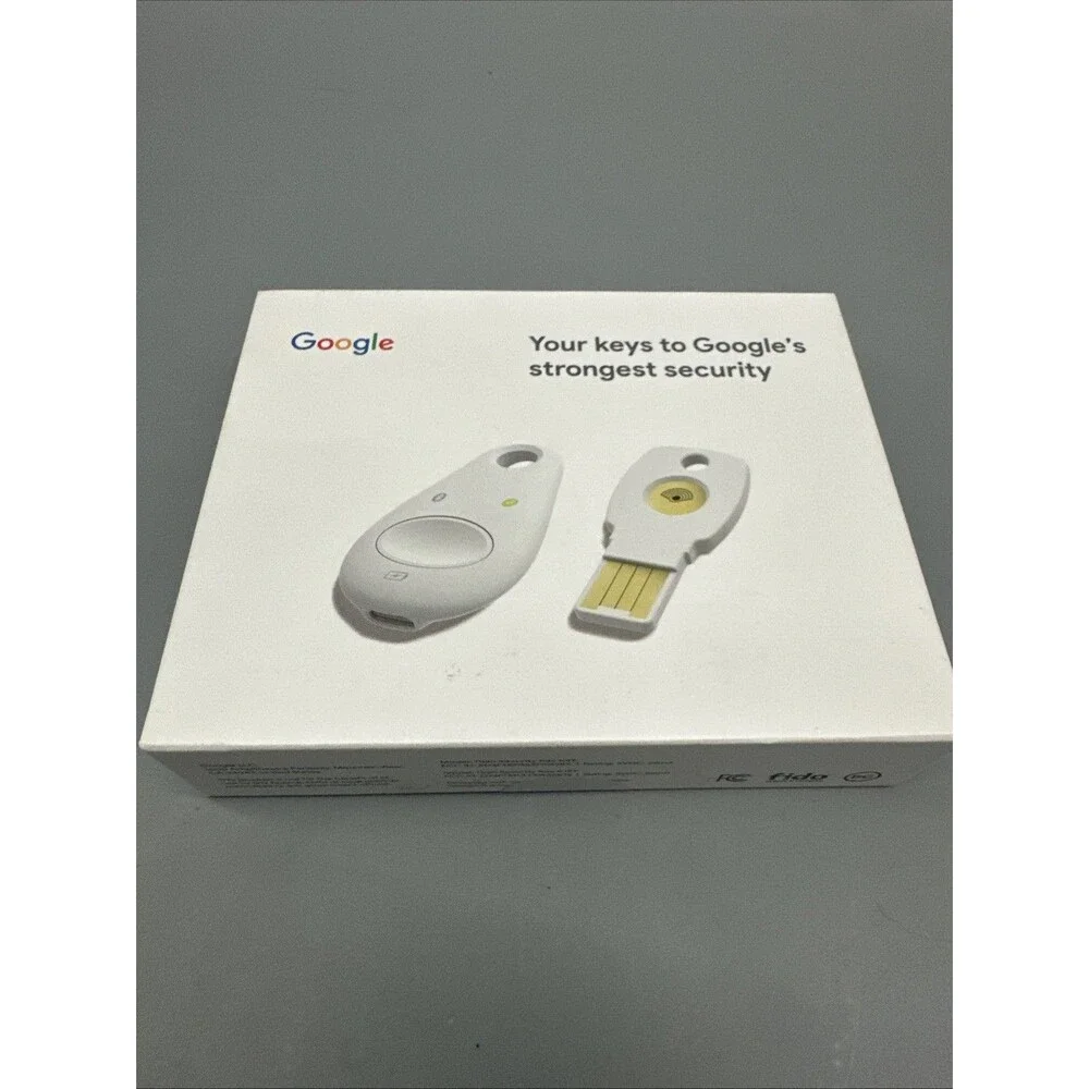 Google Titan Security Key USB (K9T) + Bluetooth Security Key (K13T) Bundle